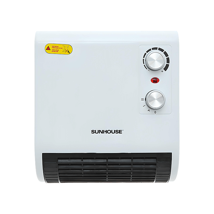 Đèn sưởi nhà tắm SUNHOUSE SHD3816W, CS1850W, có  chức năng quạt mát, KT 26x28,47x16,15