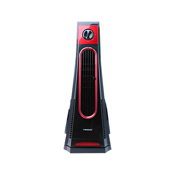Quạt tháp TIROSS TS9180R, cs 100W, có ĐK, màu đỏ đen