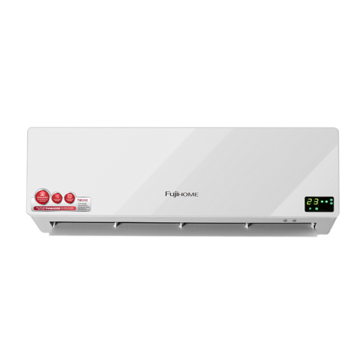 Quạt sưởi điều hòa treo tường FUJIHOME FHW4000, cửa gió tự động đảo chiều, hẹn giờ, đk từ xa