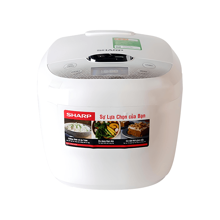 Nồi cơm điện tử 1.8 lít SHARP KSCOM186EVGL