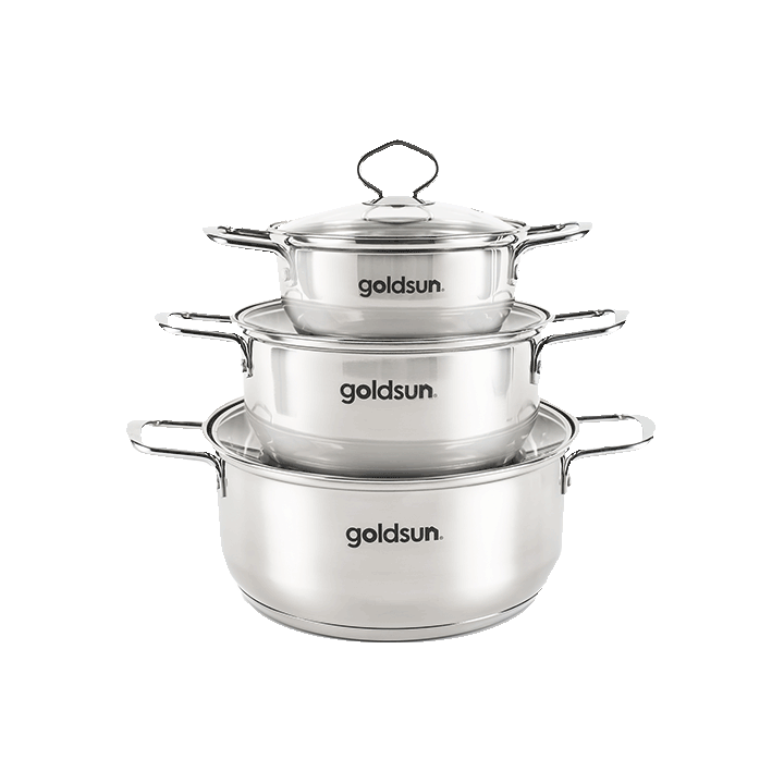Bộ nồi inox Goldsun GE39-3306SG