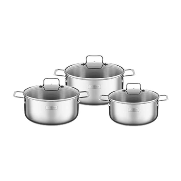 Bộ nồi inox ELMICH EL-3843 liền khối 16-20-24cm