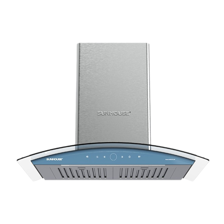 Máy hút mùi SUNHOUSE SHB72072-MT, Kính Cong, CS 170W, 70cm