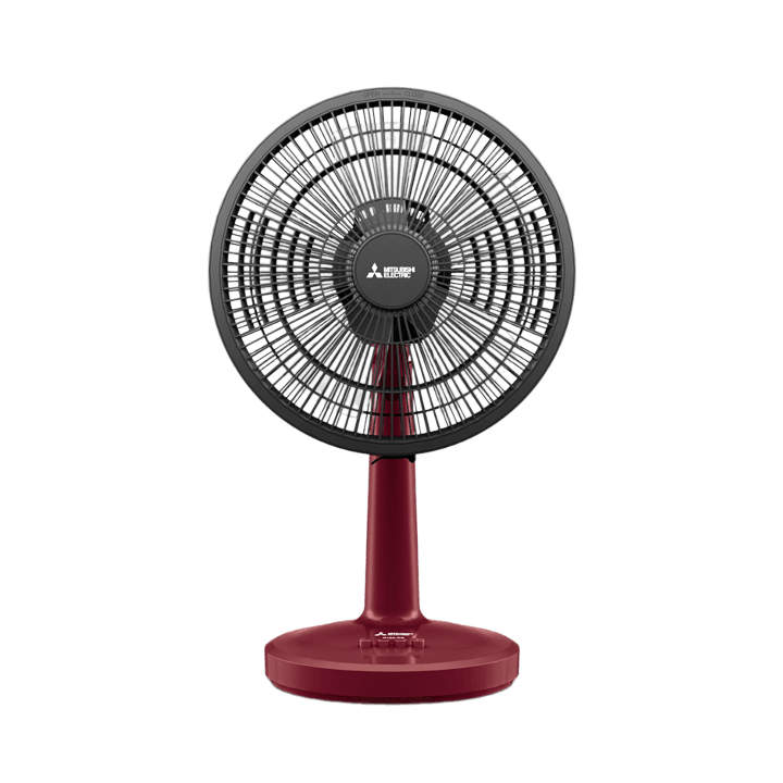 Quạt bàn MITSUBISHI 37W D12A-GB CY-RD màu đỏ
