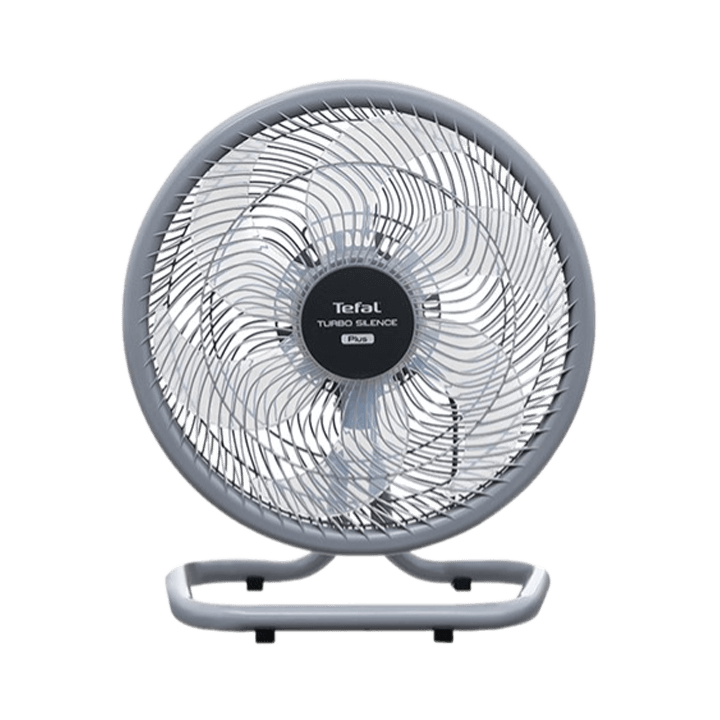 Quạt sàn TEFAL TB Silence Plus VH686790 - Xám Cánh Trắng