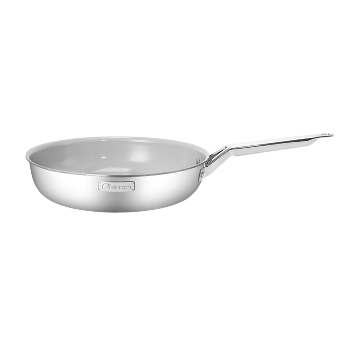Chảo inox nguyên khối phủ sứ an toàn EL2865CG26 Size 26cm
