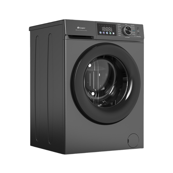 Máy giặt lồng ngang CASPER inverter AI Smart 12.5 kg WFD125VGR1 màu xám