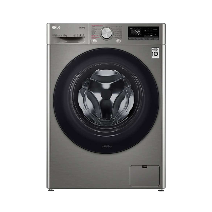 Máy giặt lồng ngang LG FV1414S3P 14 kg Inverter màu xám