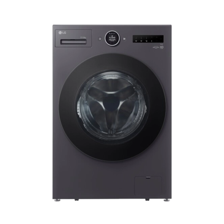 Máy giặt sấy lồng ngang LG AI DD Inverter 17kg màu đen F2517RNTG