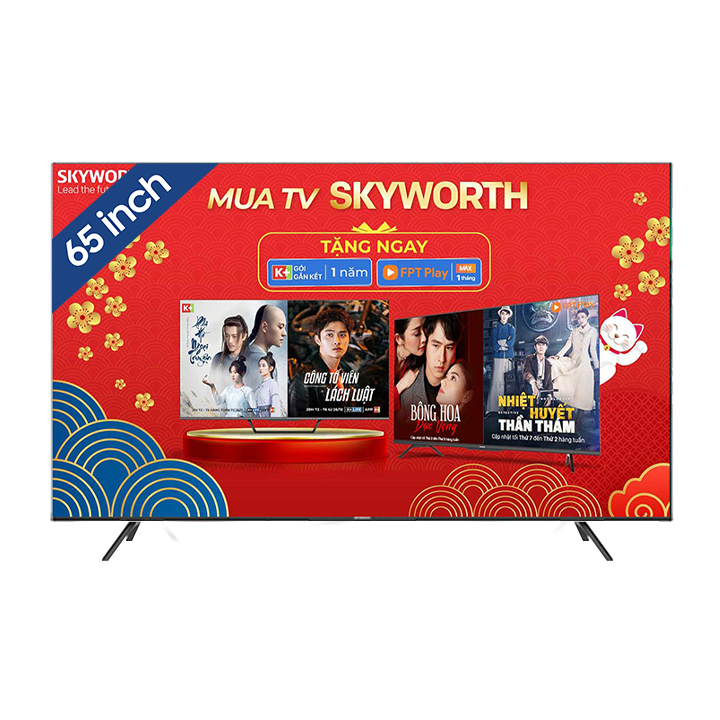 Tivi led SKYWORTH 65SUD7000  65 inch 4K-Ultra HD Android 10.0