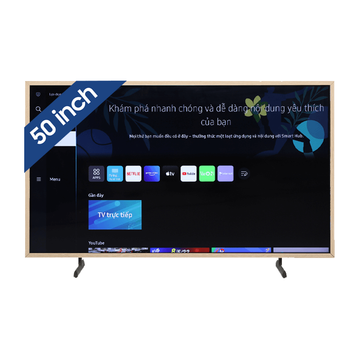 Tivi QLed The Frame Samsung 50 Inch 4K Ultra HD QA50LS03B