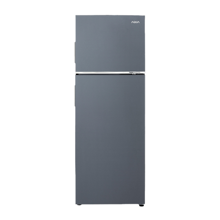 Tủ lạnh AQUA 328 lít Inverter AQR-T380FA(SL) màu xám