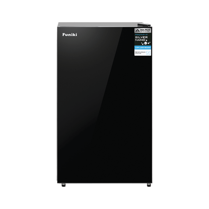 Tủ lạnh Funiki 90 lít HR S690GB mặt kính đen
