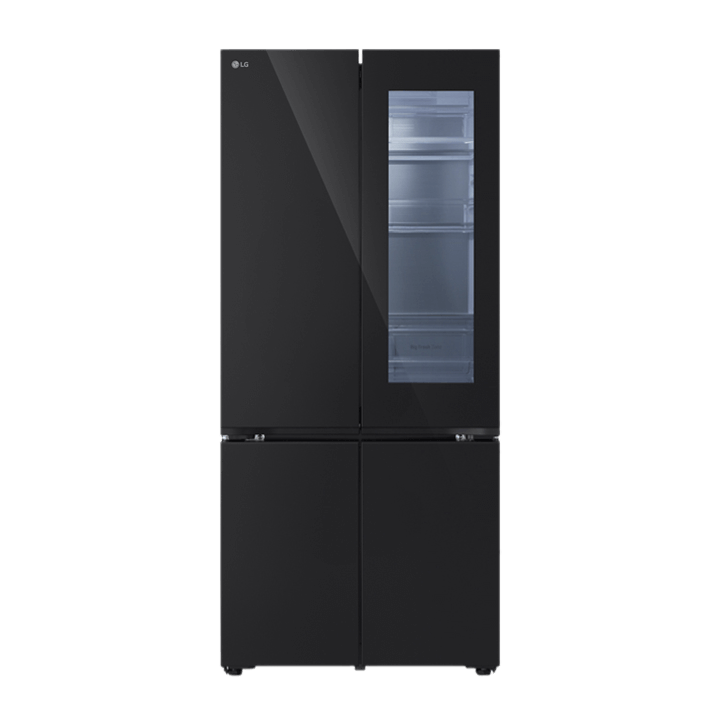 Tủ lạnh LG Inverter 617 lít Multi Door InstaView LFB61BLGAI màu đen