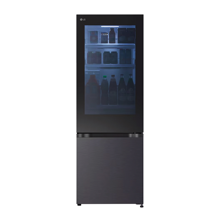 Tủ lạnh LG Instraview 340 lít LBB33BLMAI màu đen