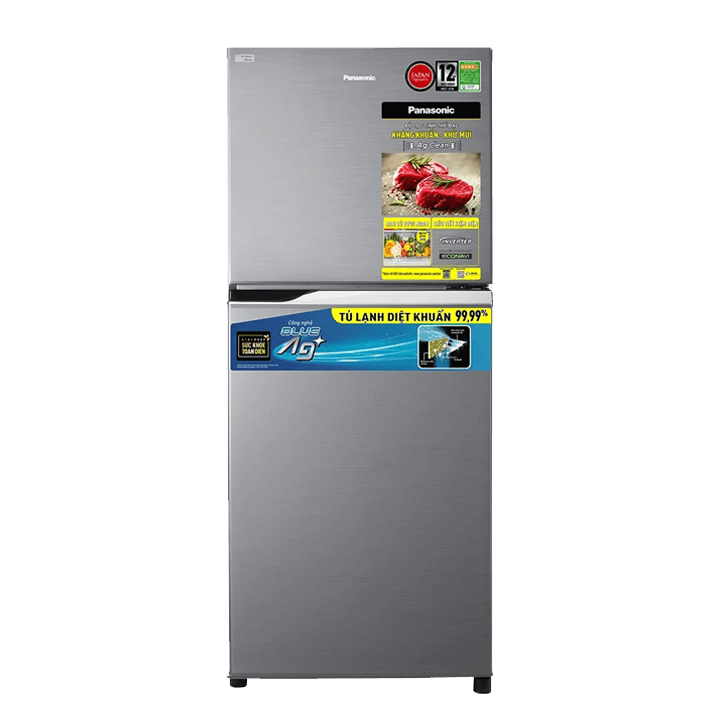 Tủ Lạnh Panasonic NR-TV261APSV 234 lít Inverter màu bạc
