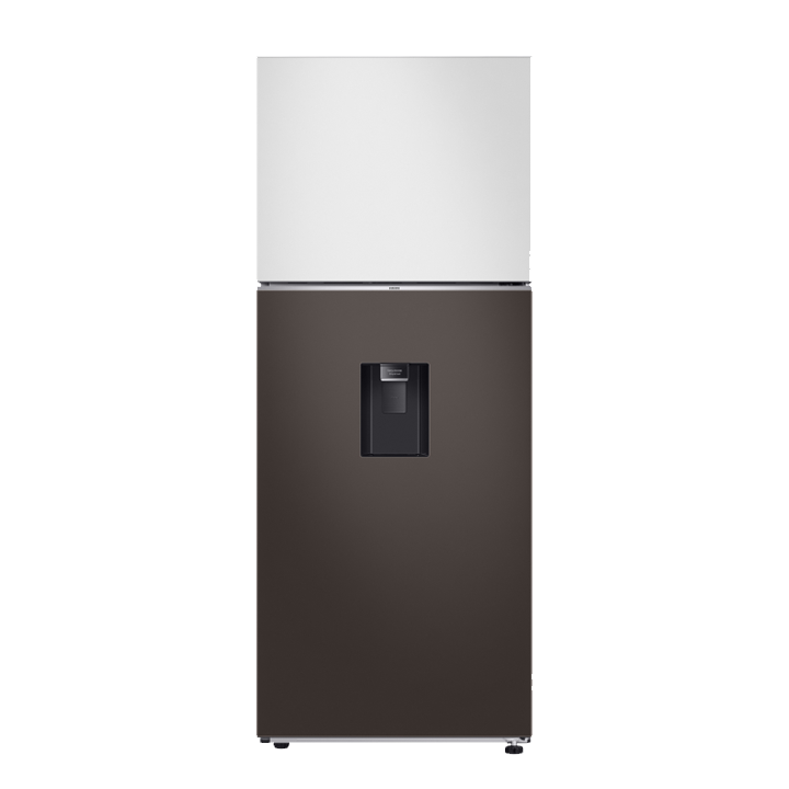 Tủ lạnh SAMSUNG BESPOKE RT42CB6784C3SV 406 lít  Inverter màu trắng nâu