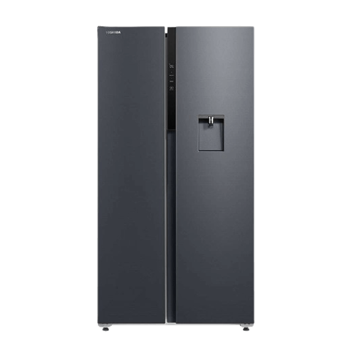 Tủ lạnh SBS Toshiba inverter 596 lít GR-RS775WI-PMV(06)-MG lấy nước ngoài màu xám